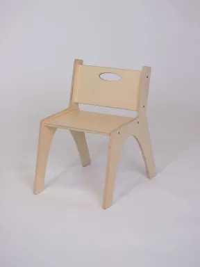 Montessori Small Chair in Natural - wooden chair for independence | Yoko Tower