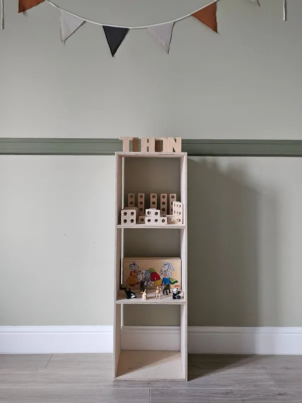 Wooden Toy Storage Shelf – Open Shelving for Kids' Room Organization | YokoTower