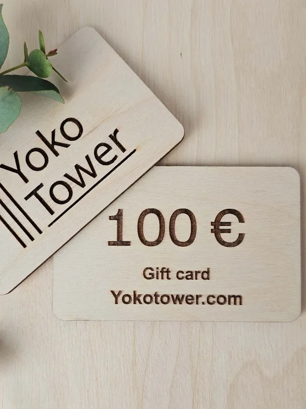 YokoTower 100€ Geschenkkarte - perfekt für personalisierte Geschenke für Kinder | YokoTower