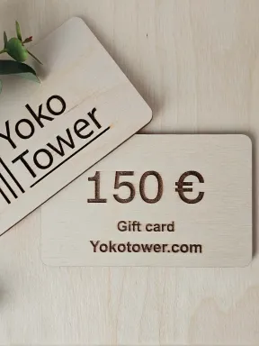 YokoTower 150€ Geschenkkarte - perfekt für personalisierte Geschenke für Kinder | YokoTower