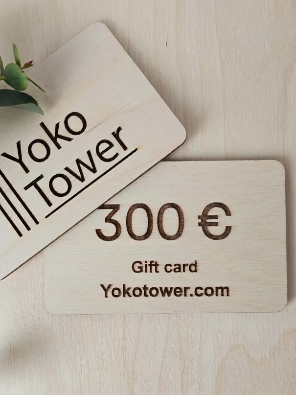 YokoTower 300€ Geschenkkarte - perfekt für personalisierte Geschenke für Kinder | YokoTower