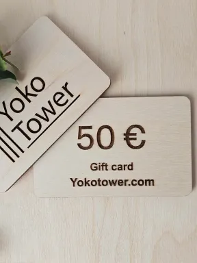 Gift Card 50€ photo - buy in the «YokoTower» online store