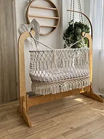 Makramee Babywiegen: Design, Sicherheit & Boho-Komfort
