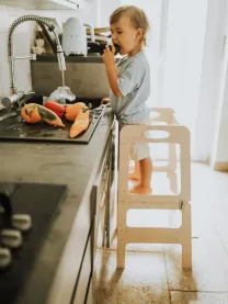 3-in-1 Verwandlungs-Turm - Montessori Möbel für Kinder | YokoTower