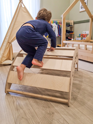 Montessori Climbing Arch with pillow